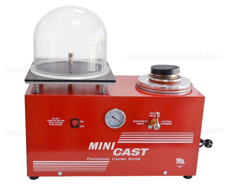YALI 2L/ 4L Small Jewelry Making Vacuum Casting Machine Metal Gold Casting Recycling Machine